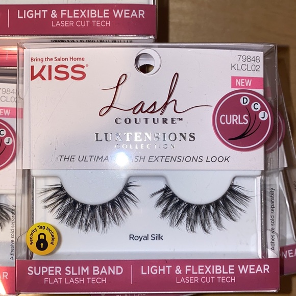 Kiss Other - (10 pairs) Kiss Lash Couture Royal Silk Lash Extensions Lash Set